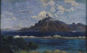 Paisagem costeira da Martinica, 1887